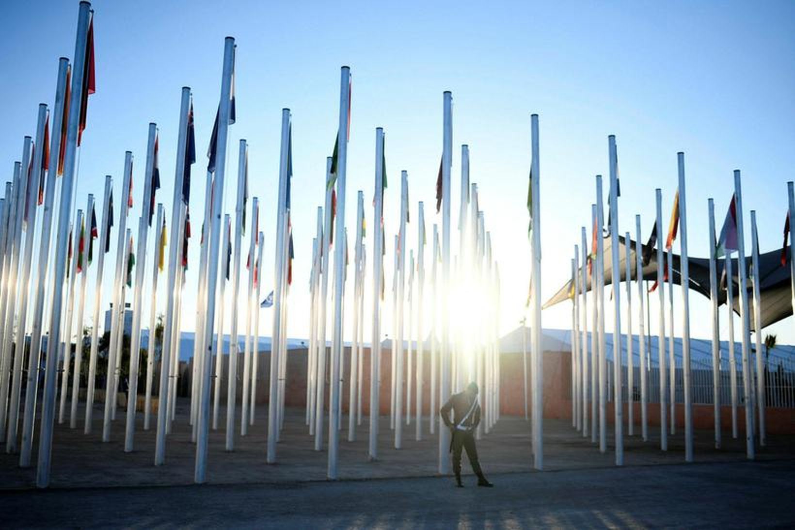 Þjóðarleiðtogar hafa fundað um hvernig Parísarsamkomulaginu verður framfylgt í Marrakech …