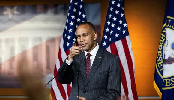 Hakeem Jeffries fundaði með Biden í Hvíta húsinu