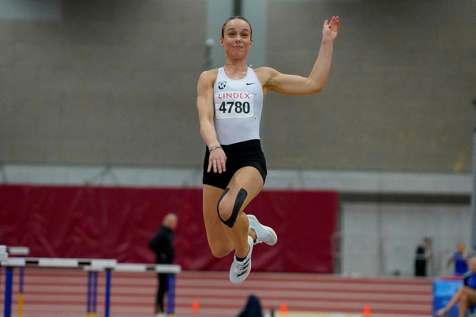 Irma Gunnarsdóttir varð þriðja í Espoo í dag.