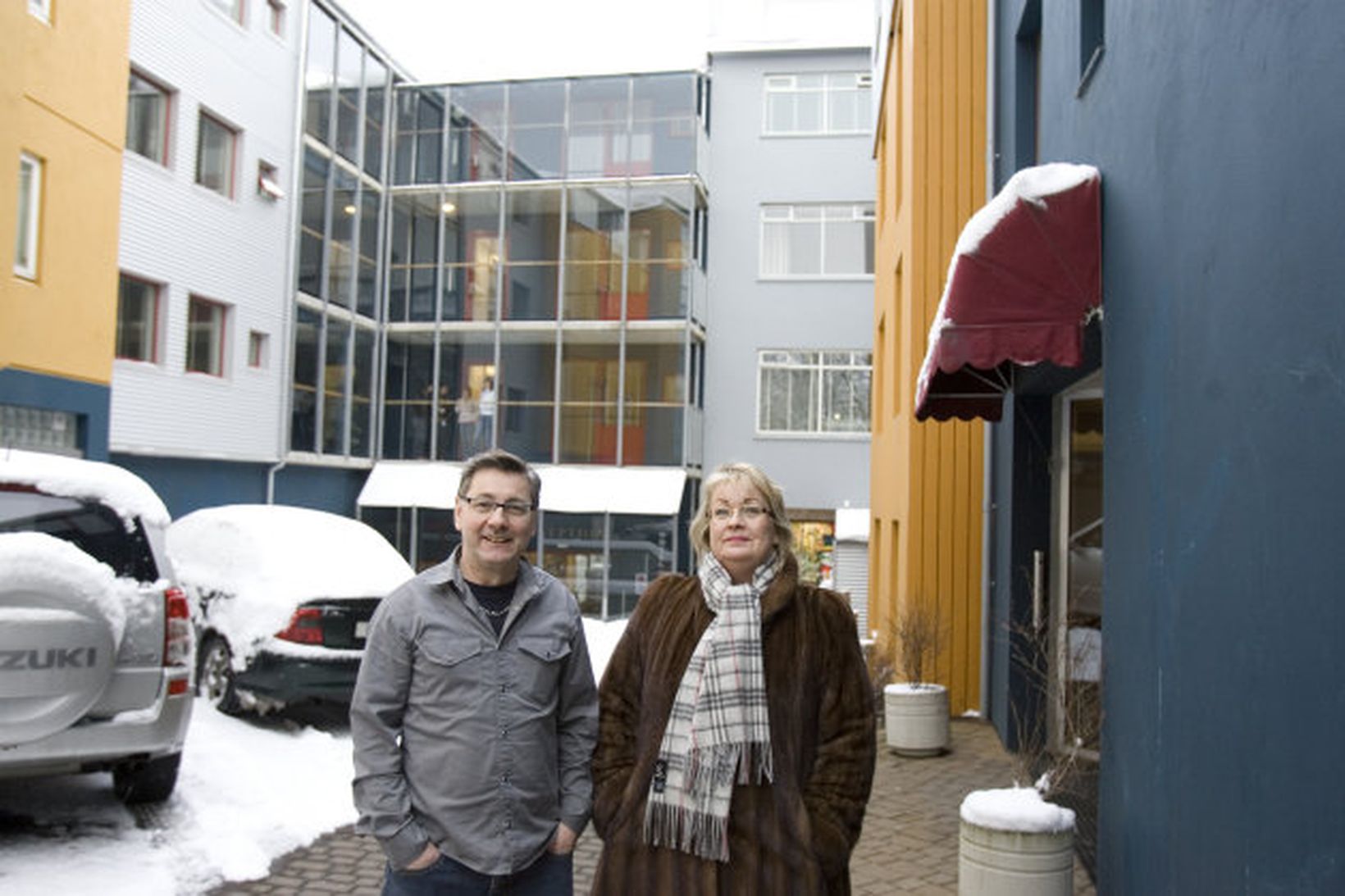 Gunnar Guðjónsson og Borghildur Símonardóttir.