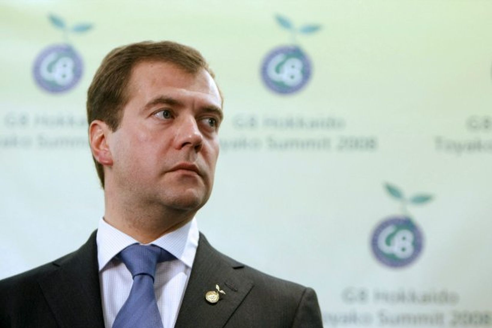 Dmitrí Medvedev tók við forsetaembættinu í maí.