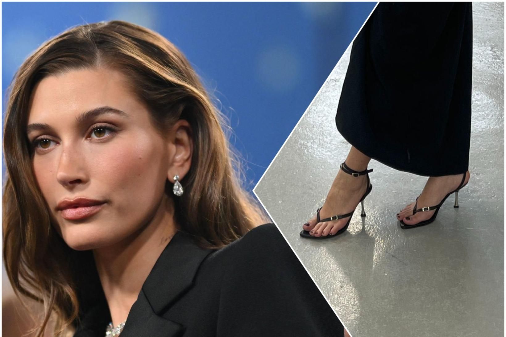 Hailey Bieber klæddist íslenskri hönnun