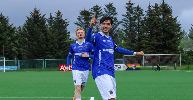 Vuk Oskar Dimitrijevic er kominn með átta mörk í deildinni.