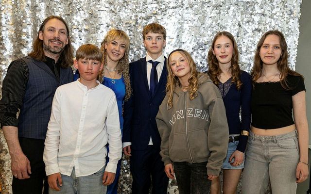 Heiðar Berg Brynjarsson, fermdist á sumardaginn fyrsta og bauð í veislu þar sem einhyrningurinn var …