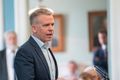 Átök Hart var deilt á Alþingi eftir að forseti beitti kjarnorkuákvæði.