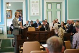 Kristrún Frostadóttir, forsætisráðherra og formaður Samfylkingarinnar. Veiðigjaldafrumvarpið hefur verið það mál ríkisstjórnarinnar sem mest hefur …