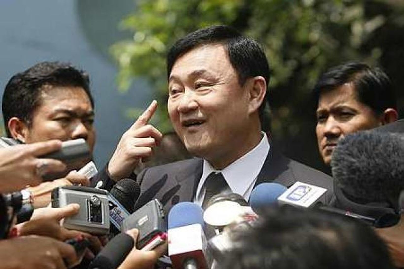 Hinn útlægi Thaksin Shinawatra er nú efnahagslegur ráðgjafi í Kambódíu