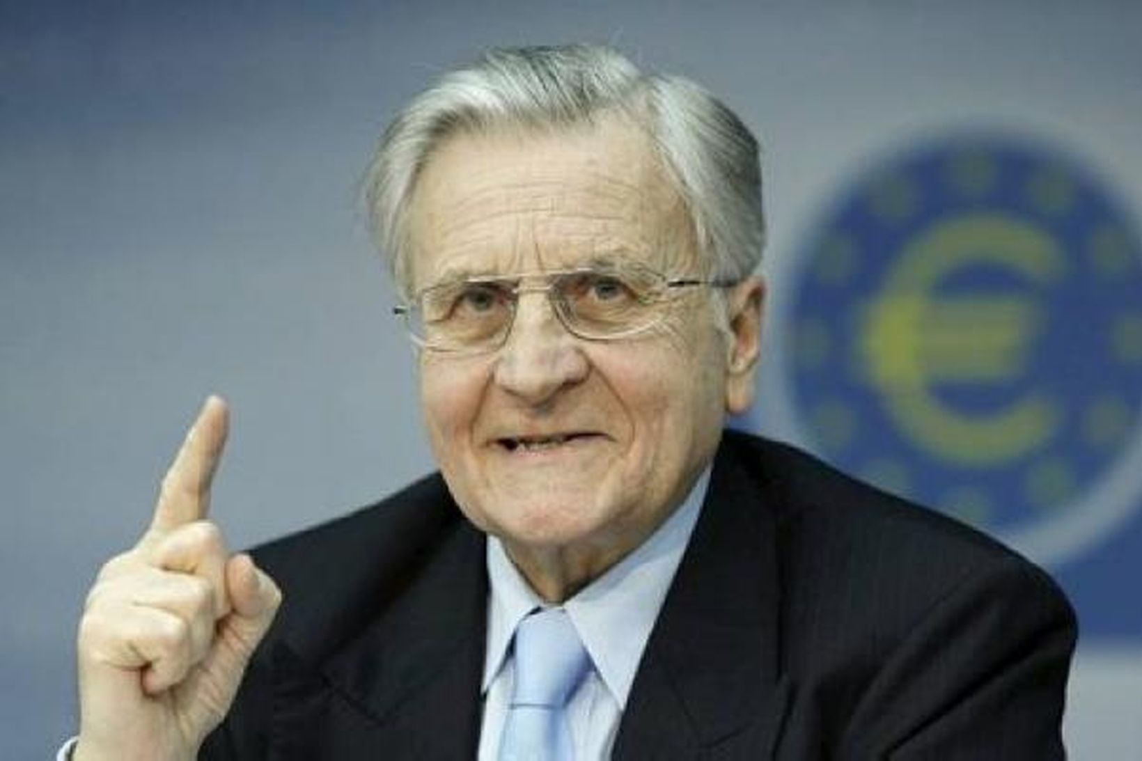 Jean-Claude Trichet, seðlabankastjóri Evrópusambandsins.