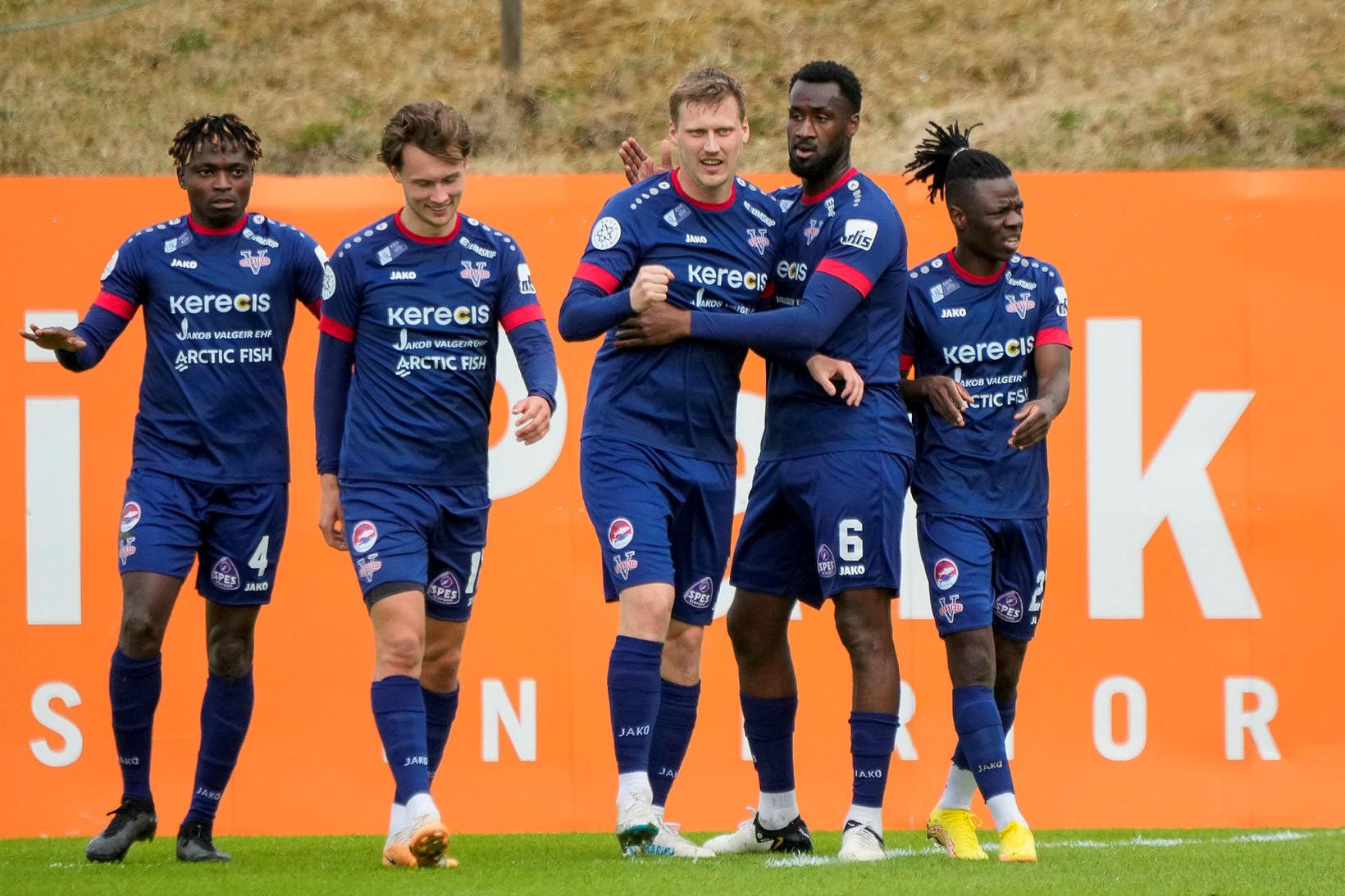 Fatai Gbadamosi, Benedikt V. Warén, Andri Rúnar Bjarnason, Ibrahima Balde, …