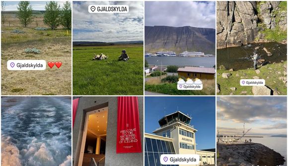 Íslendingar flykkjast að Gjaldskyldu