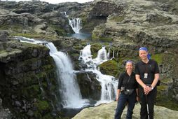 „Við lýsum ákveðinni leið í bókinni en það er sveigjanlegt hvar þú gistir og hvernig …
