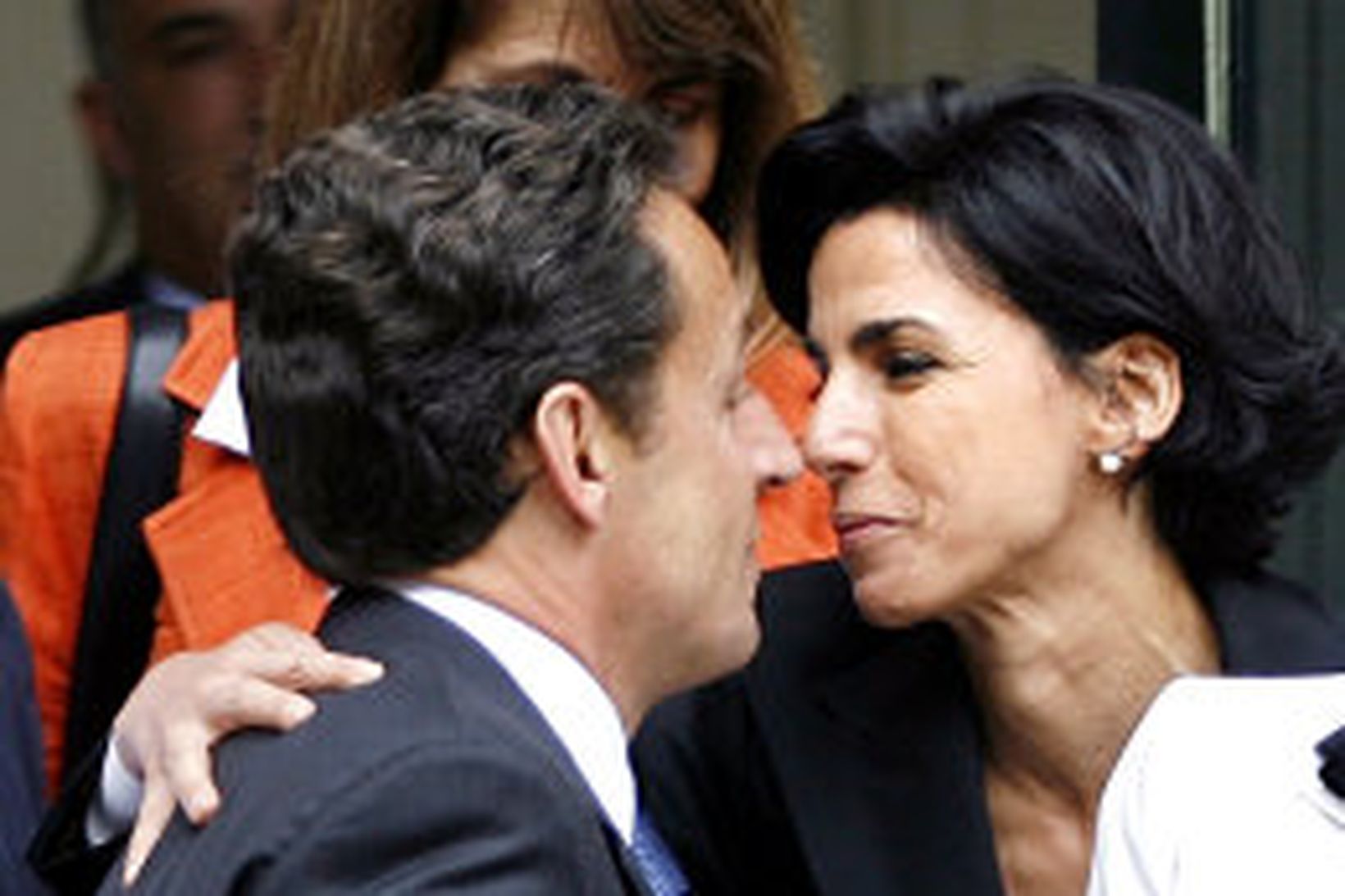 Nicolas Sarkozy og Rachida Dati