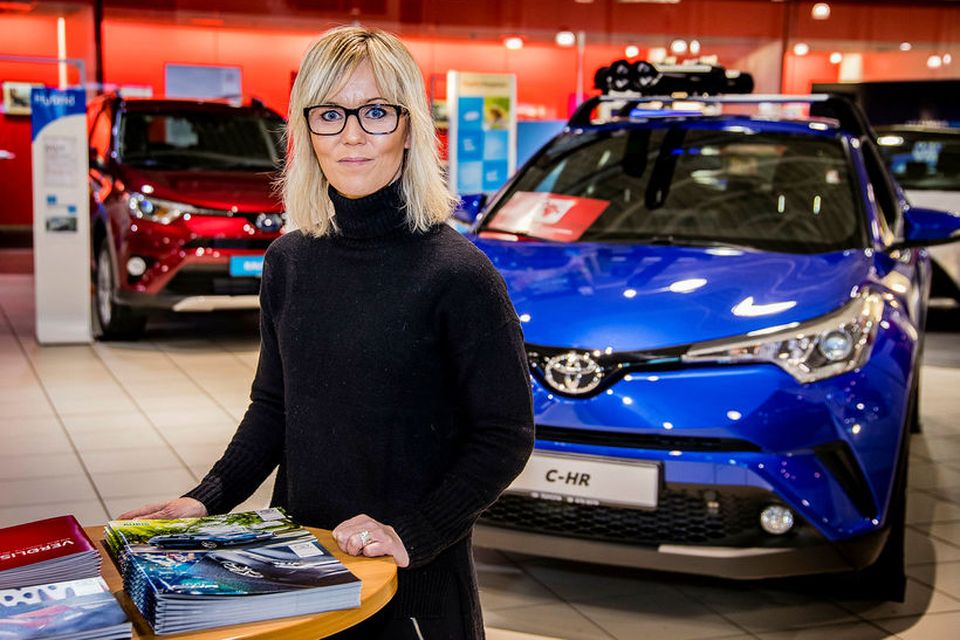 Sigurrós Pétursdóttir. vörustjóri Toyota á Íslandi.