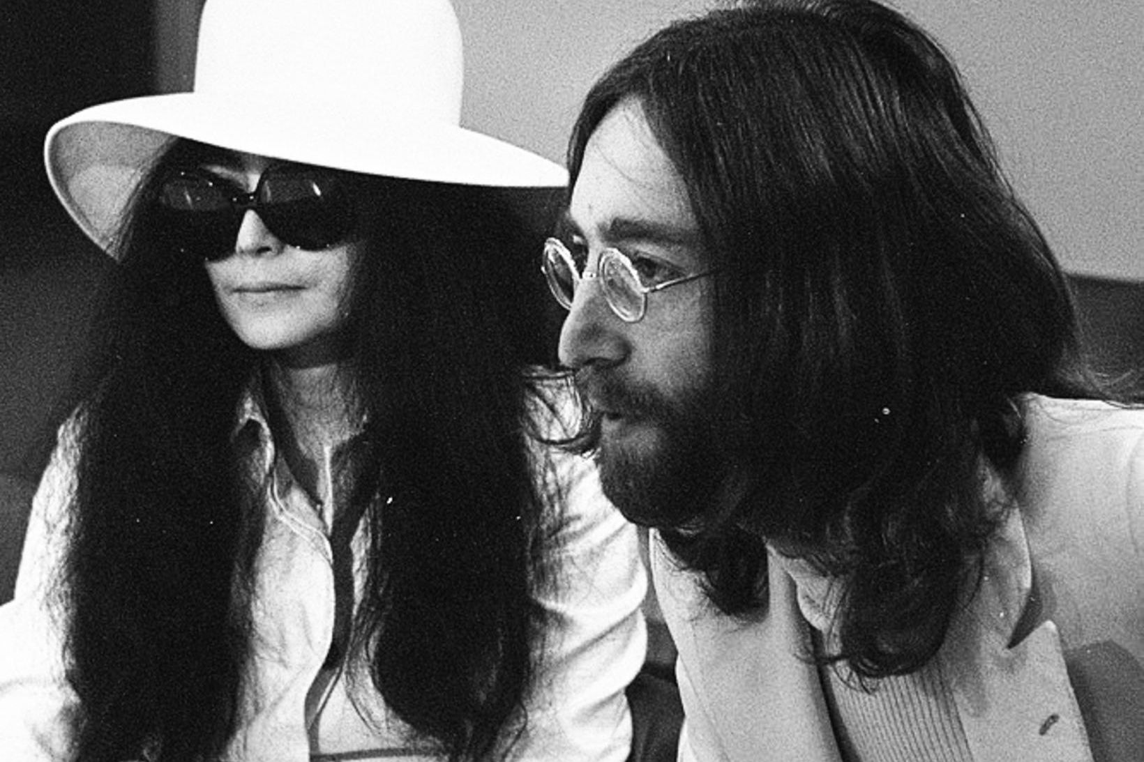 Yoko Ono og John Lennon árið 1969.