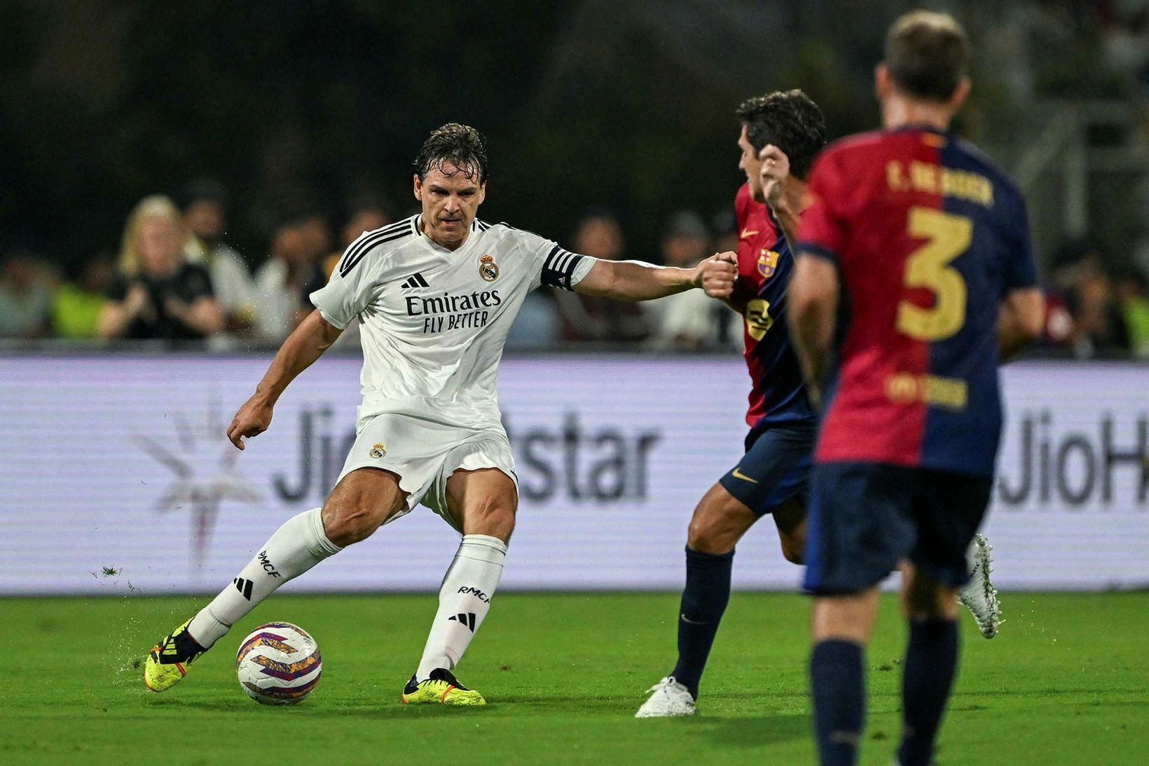 Fernando Morientes í goðsagnaleik Real Madrid og Barcelona.