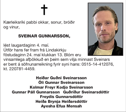 Sveinar Gunnarsson,