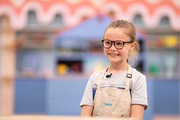 Lilja Árnadóttir-Olvik var yngsti keppandi Bakermesterskapet í ár.