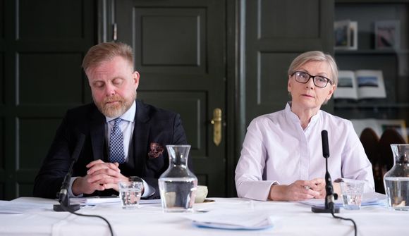 Beint: Ásgeir og Rannveig sitja fyrir svörum