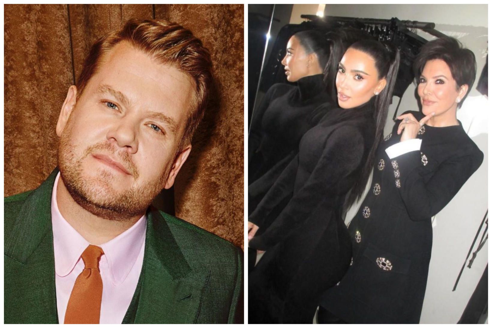 James Corden reyndi fyrir sér sem aðstoðarmaður Kardashian-fjölskyldunnar.