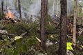 Slysstaður Um 50 manns voru um borð í vélinni og létu allir lífið í slysinu.