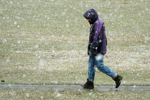 Typical Easter weather for Iceland always comes with a bit of snow.