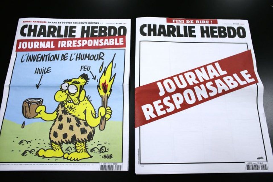 Útgáfa Charlie Hebdo sem gerði allt vitlaust