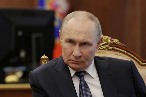 Vladimír Pútín Rússlandsforseti.