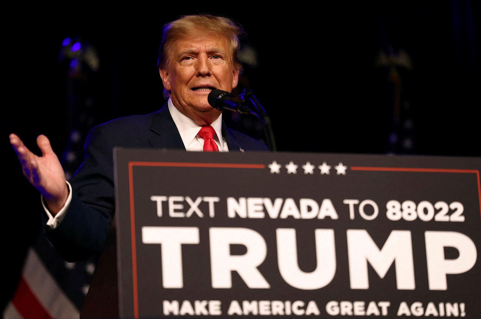 Öruggur sigur Trumps í Nevada