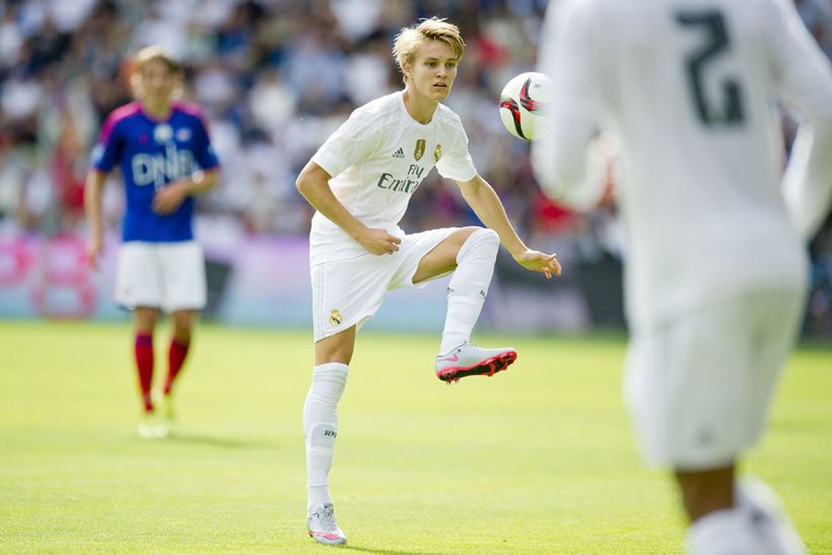 Ødegaard í leik með Real Madrid.