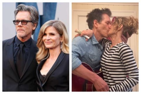 Kevin Bacon og Kyra Sedgwick eru eitt af glæsilegri hjónum Hollywood.