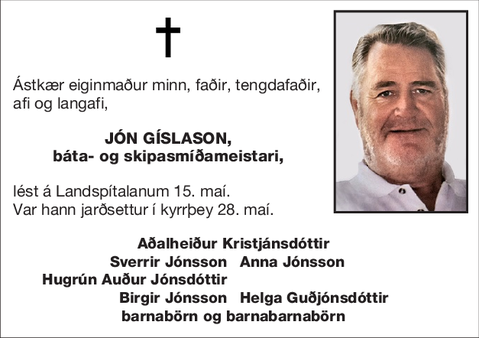 Jón Gíslason,