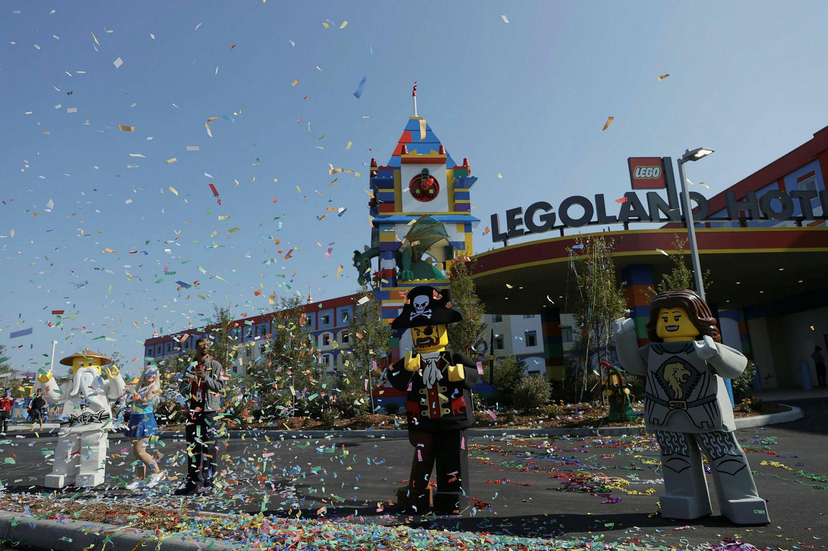 Frá opnun Legoland-hótels í New York í ágúst.