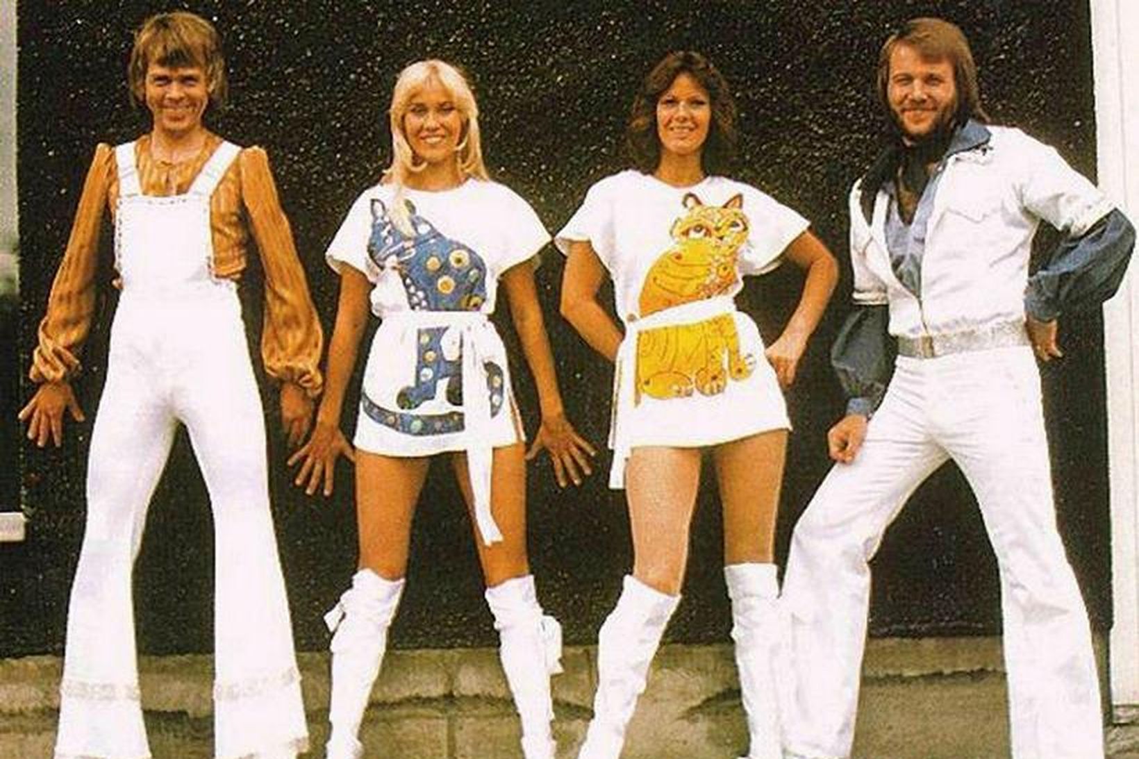 ABBA var vinsæl hljómsveit á 8. áratug síðustu aldar en …
