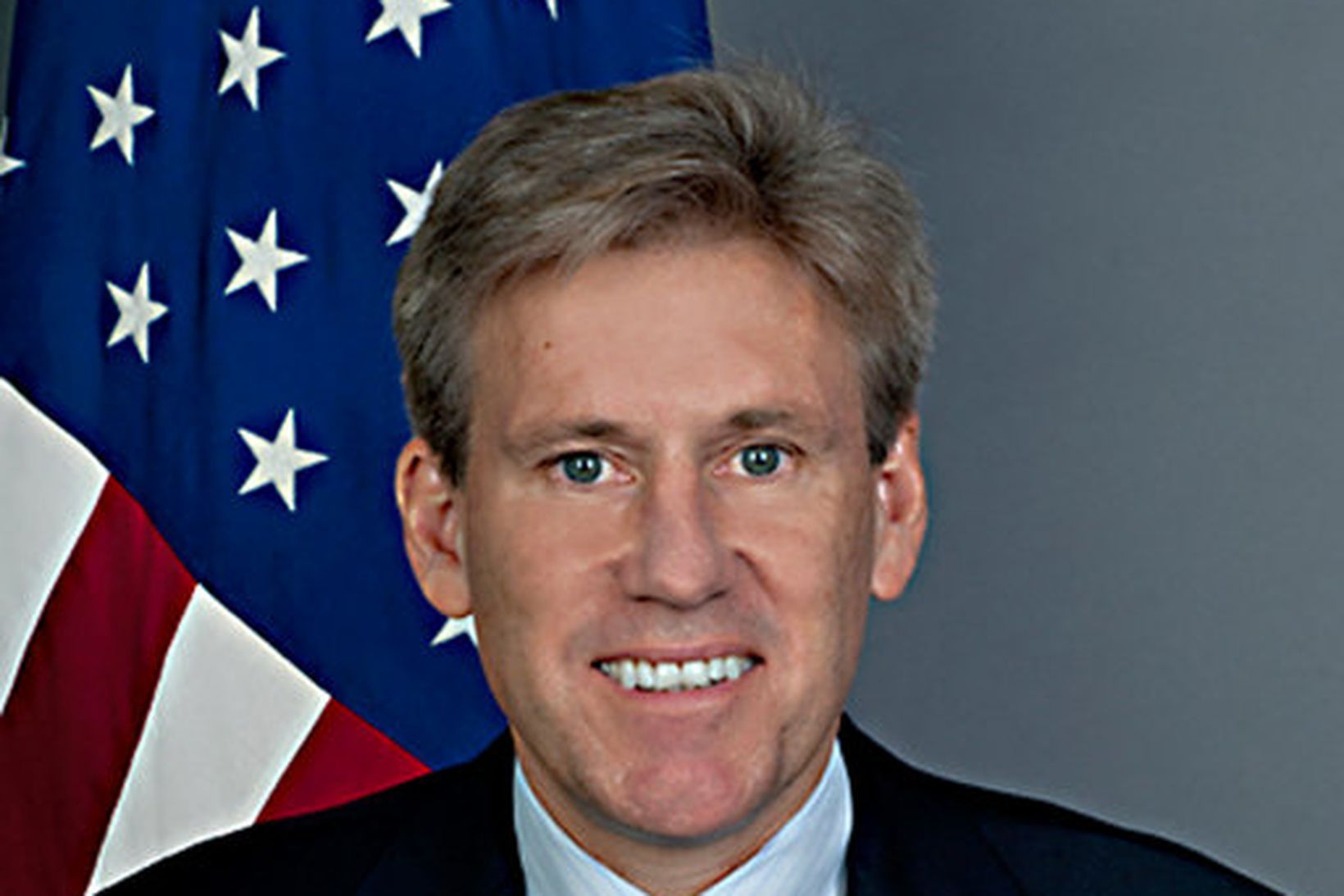 Christopher Stevens, fyrrum sendiherra Bandaríkjanna í Líbíu.