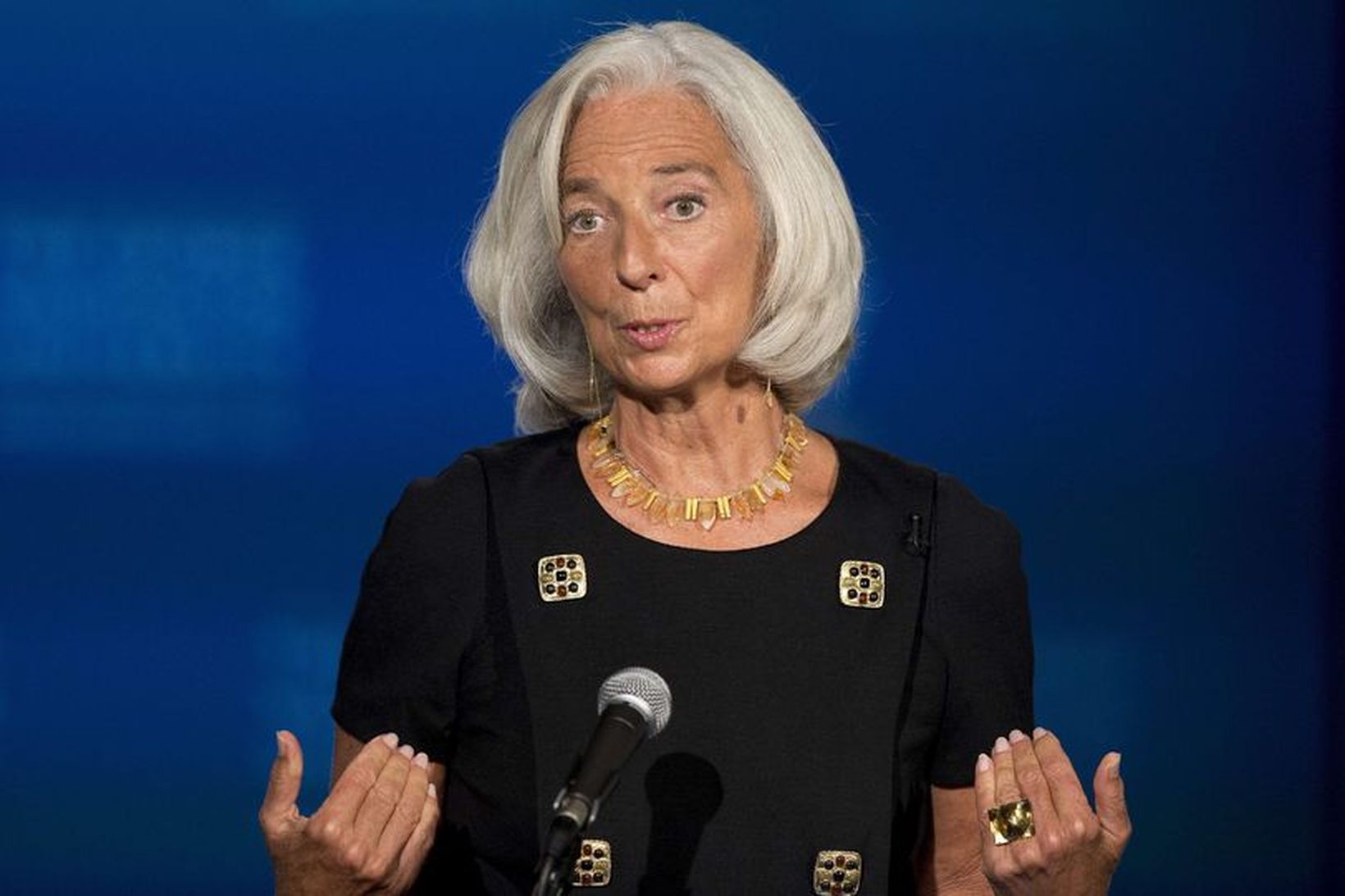 Christine Lagarde er framkvæmdastjóri Alþjóðagjaldeyrissjóðsins.