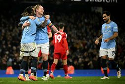 Manchester City vann langþráðan sigur í kvöld.