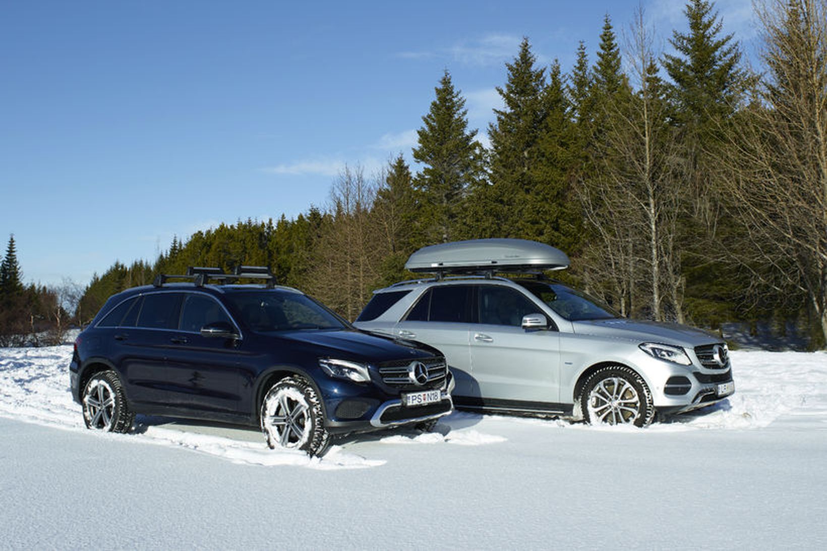 Mercedes-Benz GLC og GLC verða á aðventutilboðinu hjá Öskju.
