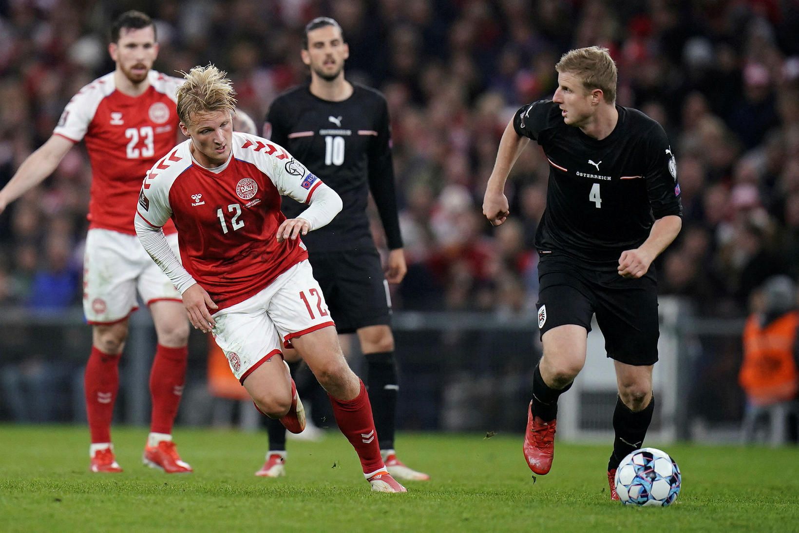 Kasper Dolberg greindist með sykursýki eitt á dögunum.