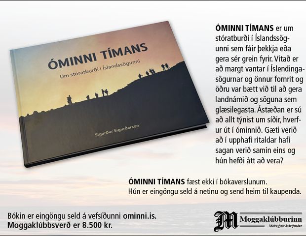 Óminni tímans- bók um stóratburði