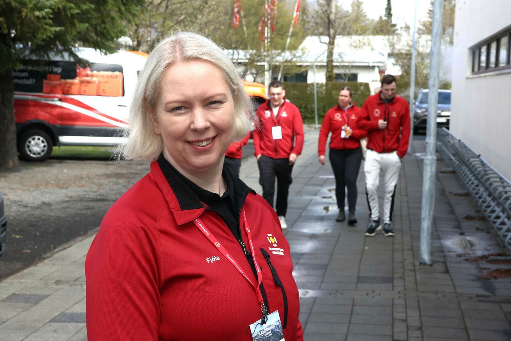 Borghildur Fjóla Kristjánsdóttir var kjörin formaður Slysavarnarfélagsins Landsbjargar til næstu …