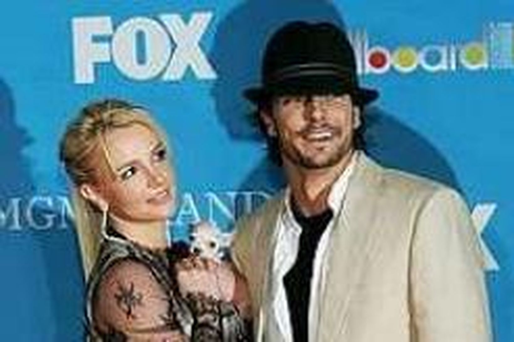 Britney Spears og Kevin Federline.