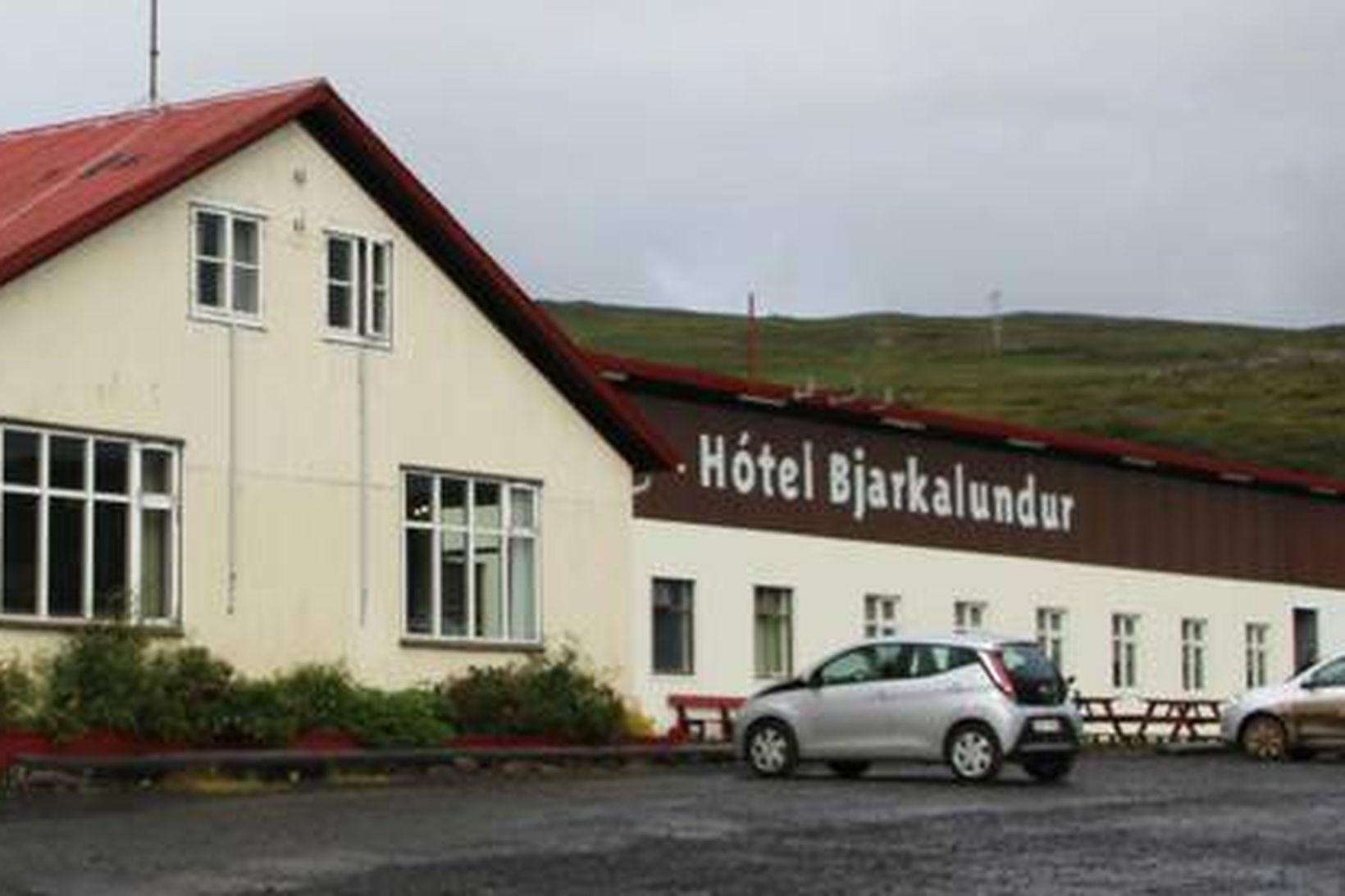 Hótelið góða sem er þekkt sviðsmynd úr sjónvarpsþáttum.