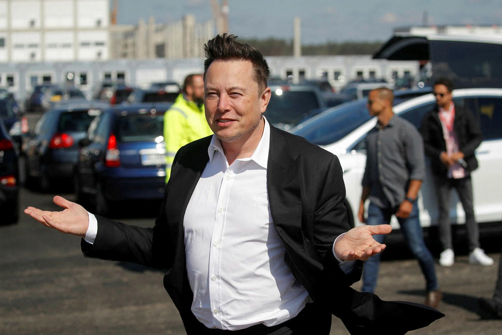 Elon Musk er einn ríkasti maður heims.