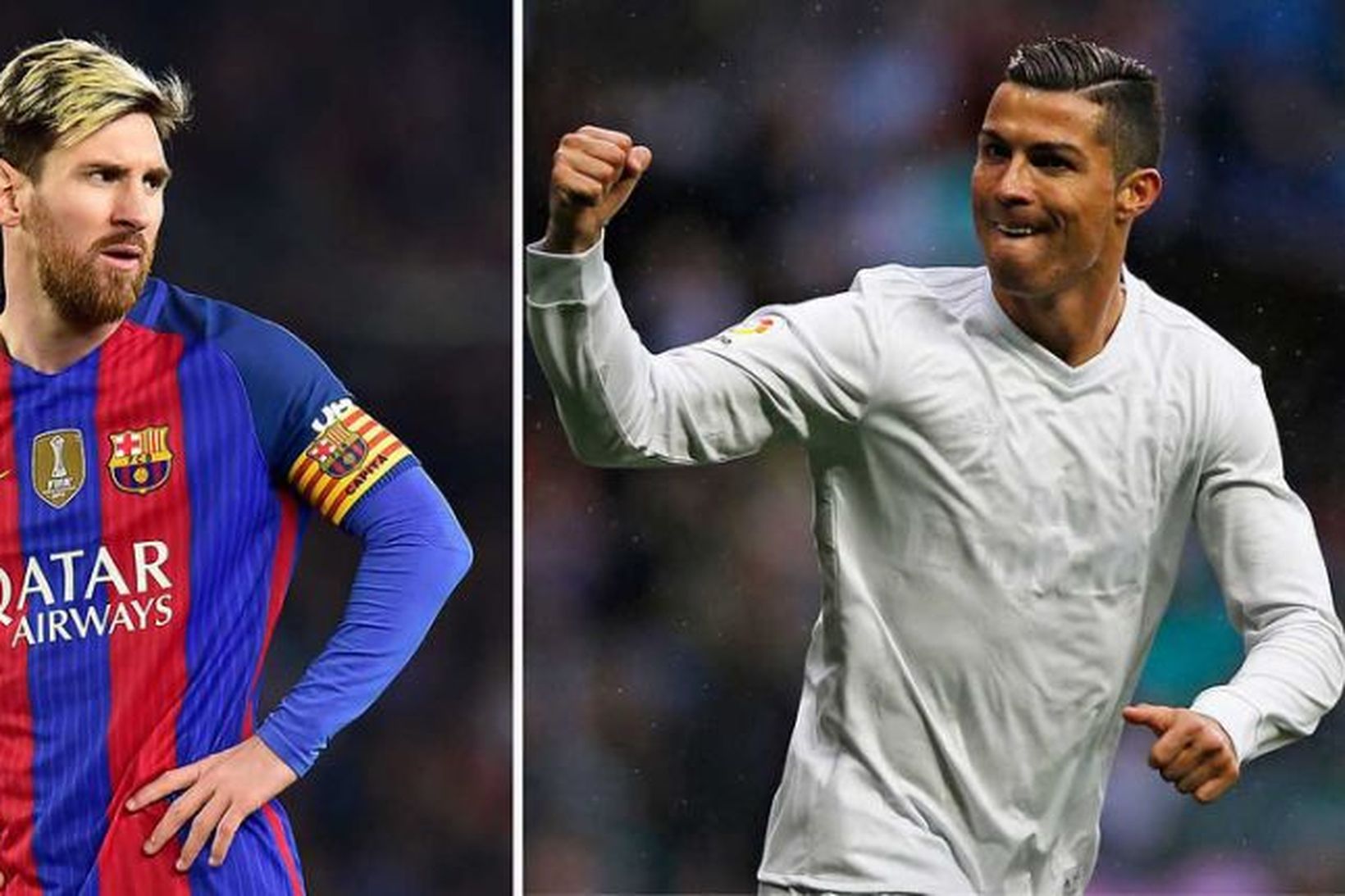 Cristiano Ronaldo og Lionel Messi mætast á Camp Nou í …