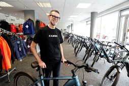 Matthew Kanaly, starfsmaður hjá reiðhjólaversluninni TRI, elskar að búa á Íslandi og elskar íslenska lífstílinn.