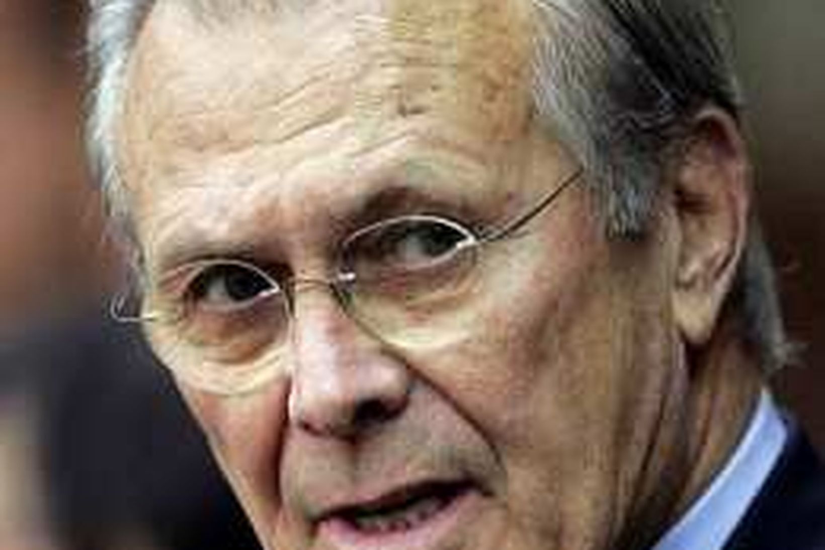 Donald Rumsfeld, varnarmálaráðherra Bandaríkjanna.