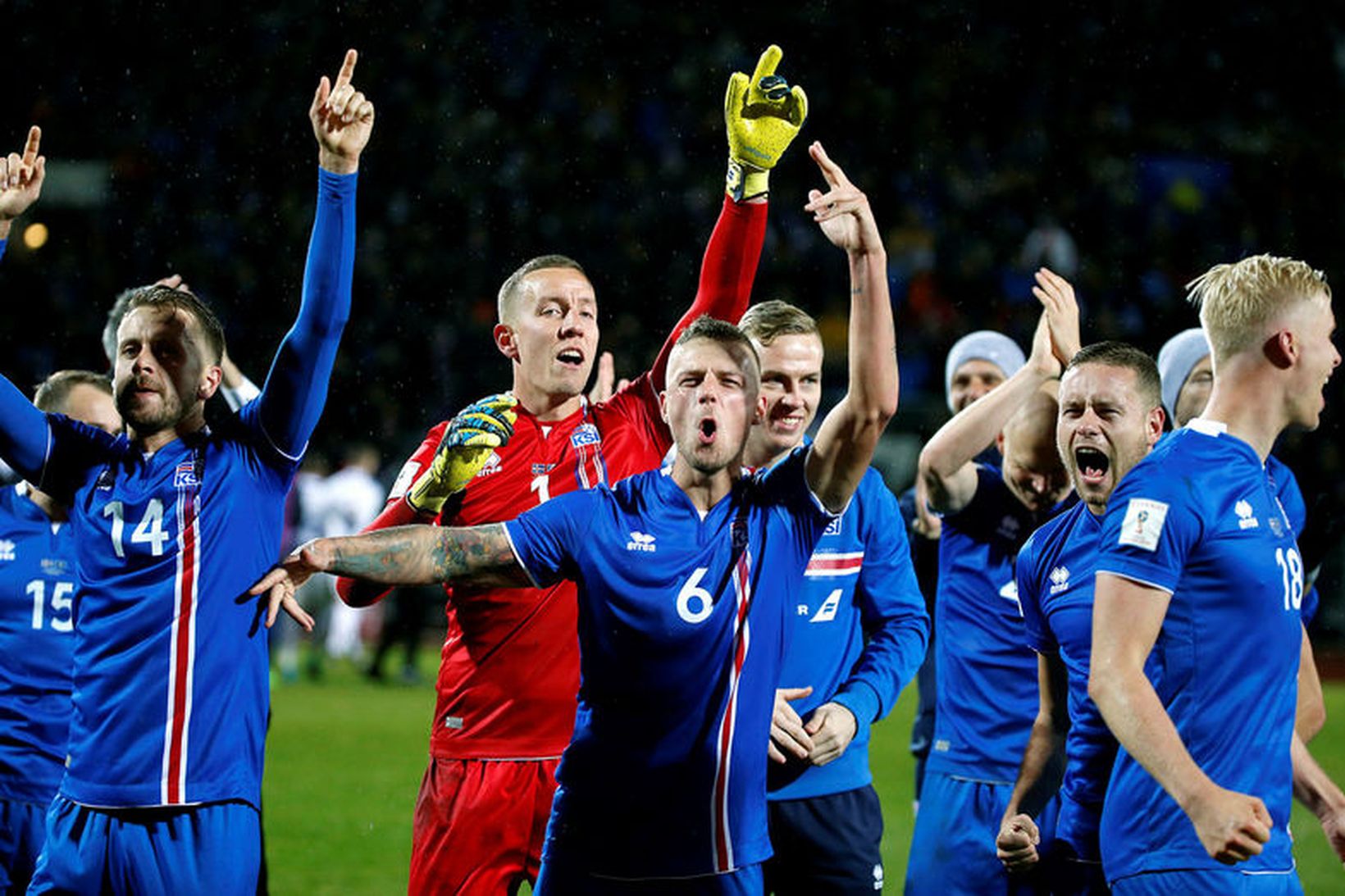 Ísland er í 22. sæti hjá FIFA:
