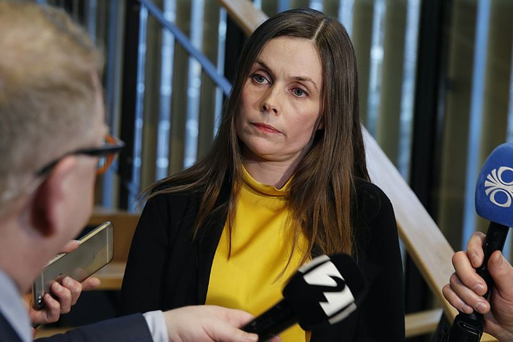 Katrín Jakobsdóttir forsætisráðherra segir sjálfsagt að fjármálaráðuneytið veiti upplýsingar um …