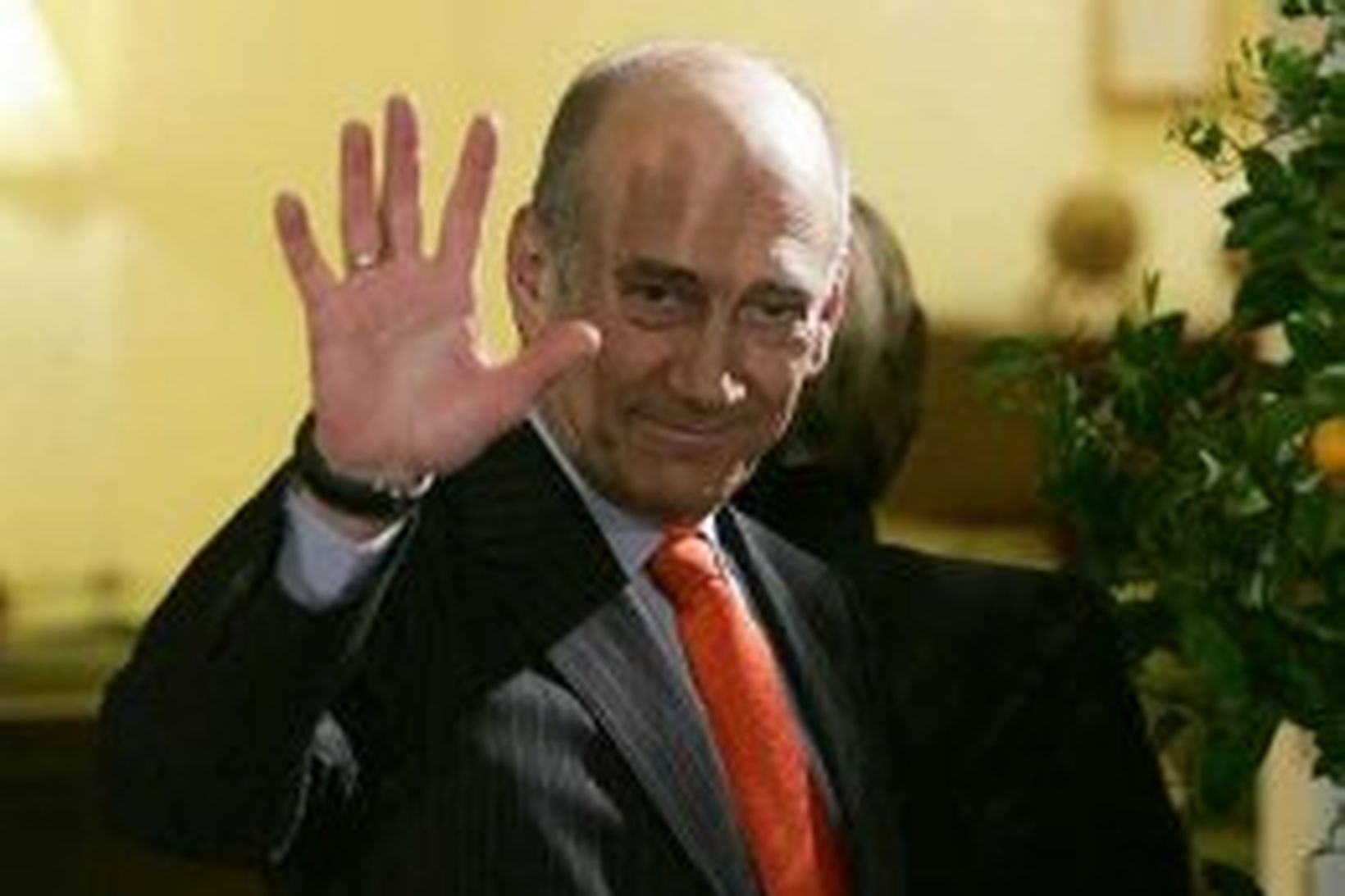 Ehud Olmert, forsætisráðherra Ísraels.