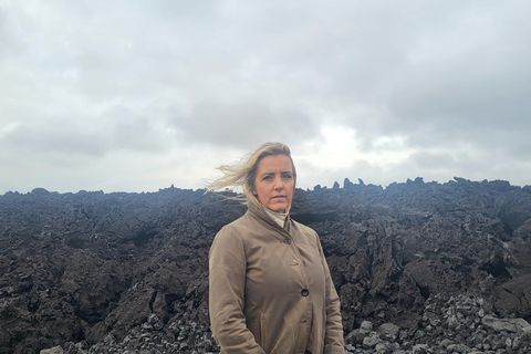 Dagmar Valsdóttir fer ekki í grafgötur með stöðu mála í Grindavík. Hún er úr Fellunum …